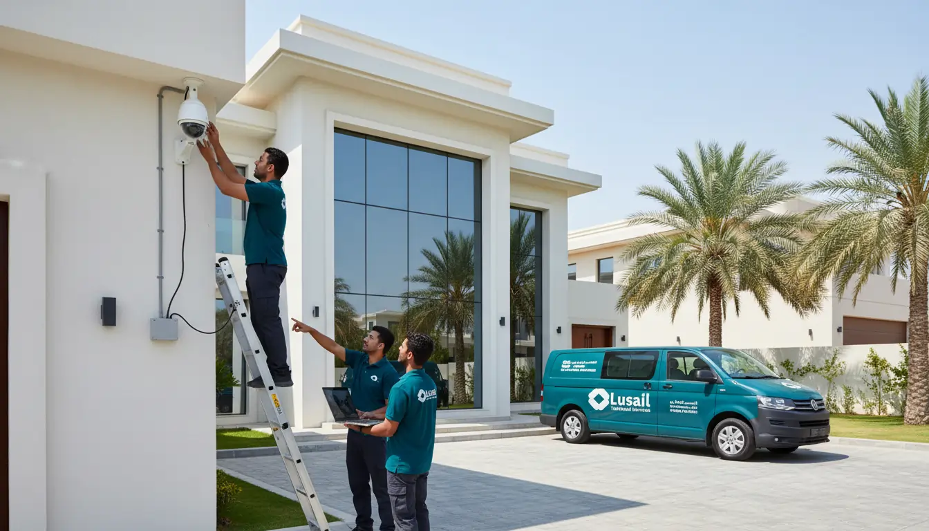 Villa Home Security Cameras UAE